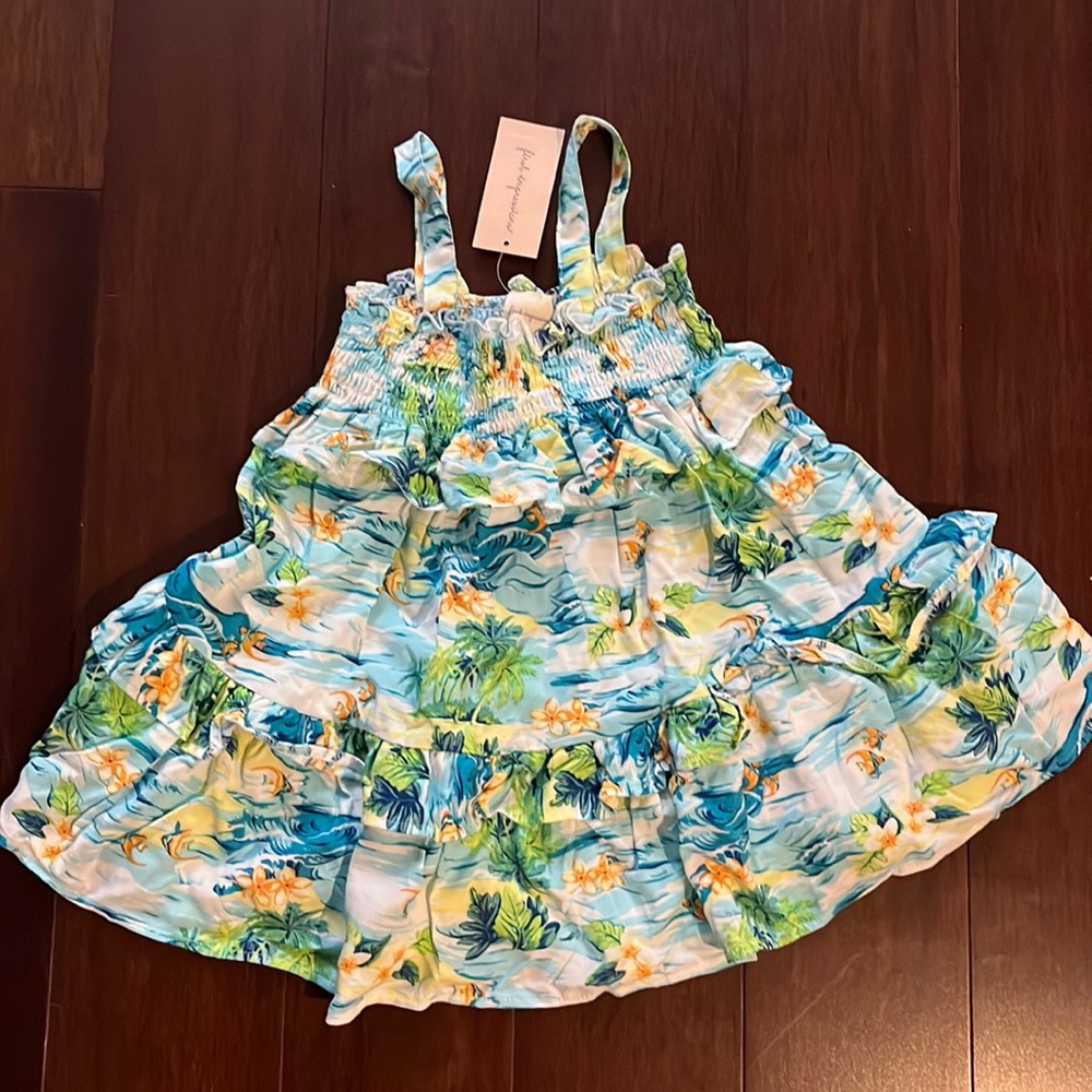 Tropical Toddler Dress